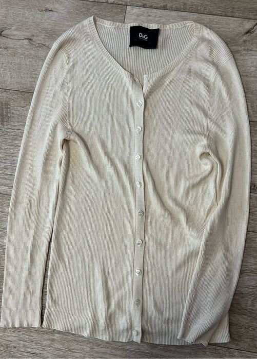 Femme Dolce & Gabbana Pull Beige Soie 34