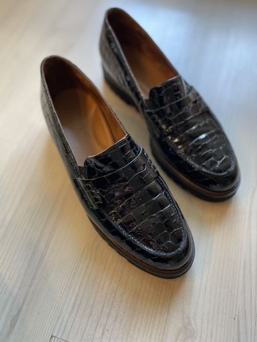 Damen Paul Green Slipper Schwarz 39