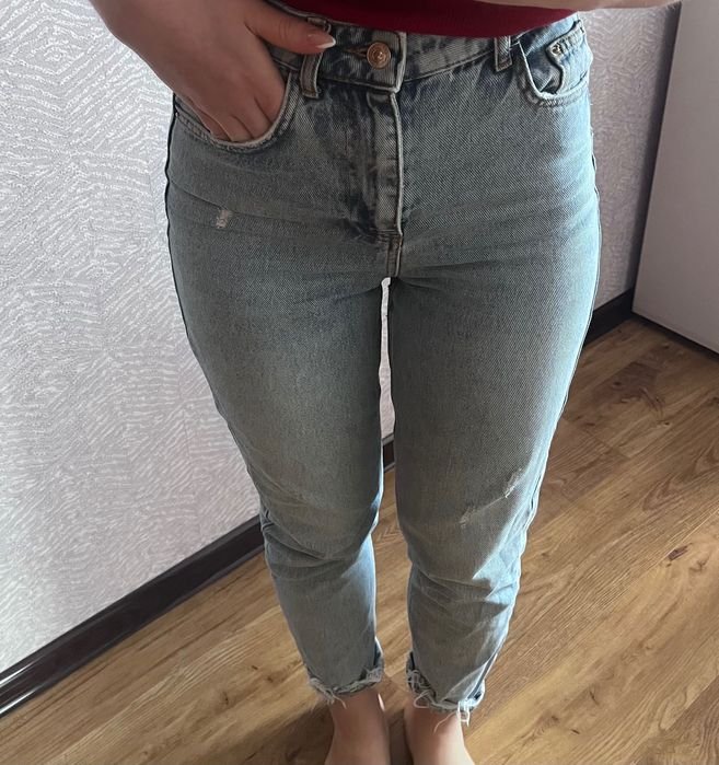 Damen Jeans Blau 36