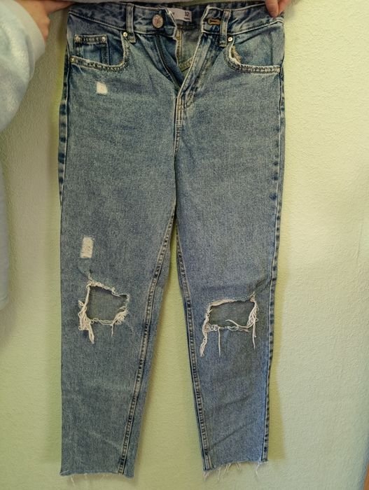 Женские Джинсы Тёмно-синие 32