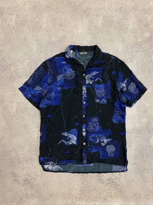 Men Lanvin Shirt Navy 38