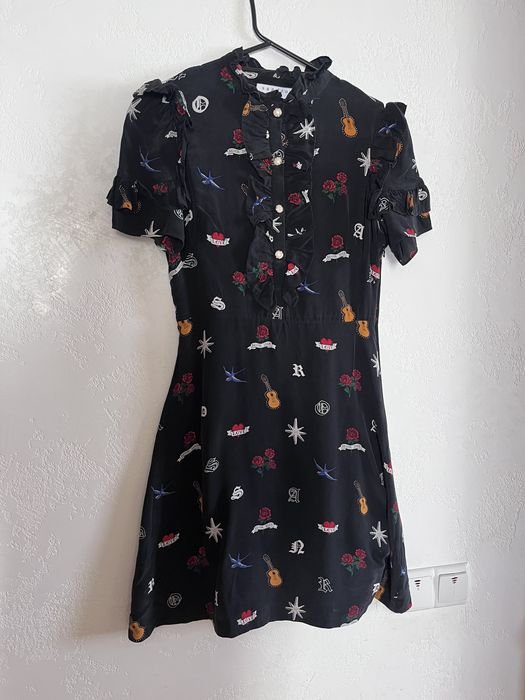 Donna Sandro Abito Multicolore 36
