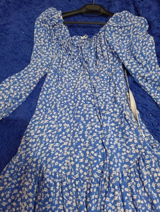Donna Abito Blu Navy 12-13 Anni