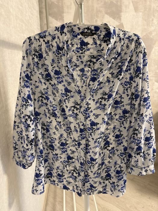 Damen Hemd Mehrfarbig Bluse 38