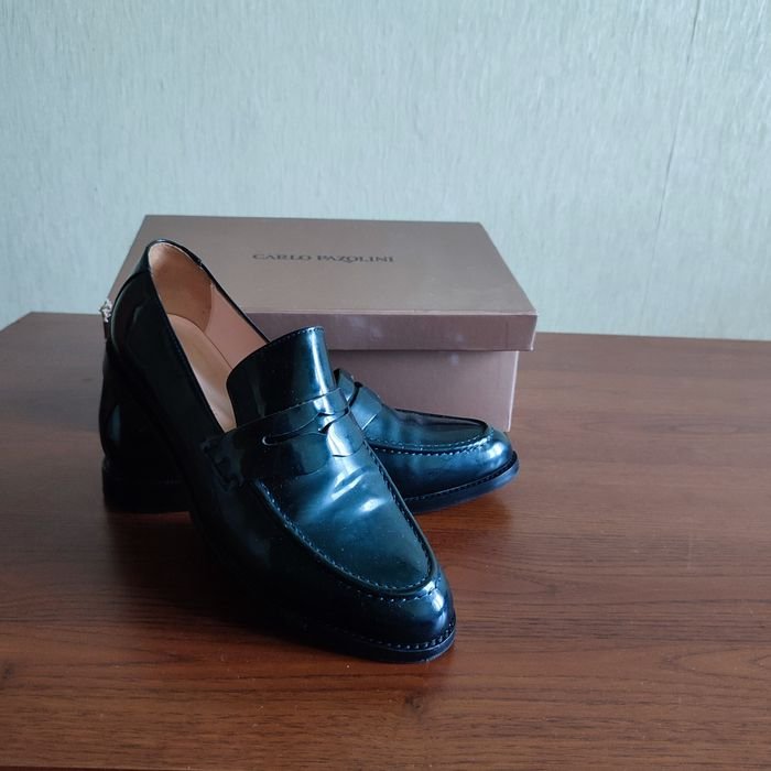 Women Carlo Pazolini Heels Black Leather 39