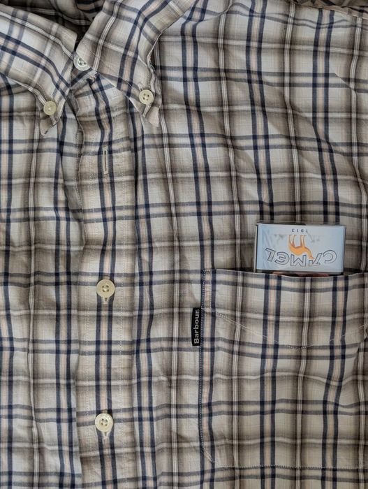 Herren Barbour Hemd Mehrfarbig Baumwolle 42