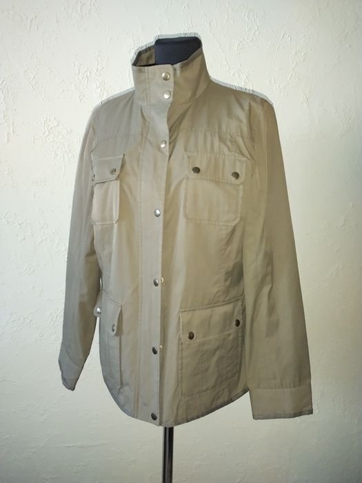 Donna Marks and Spenser Giacca a Vento Khaki 38