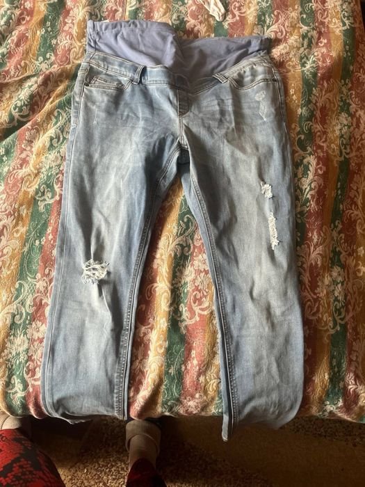 Women Pants Blue 40