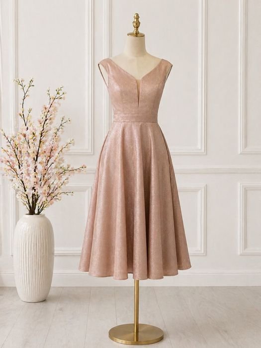 Women Dress Pink 38
