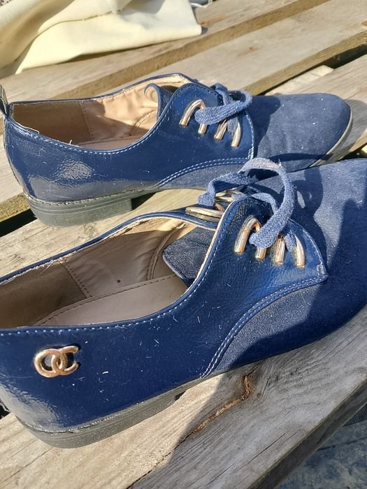 Damen High Heels Navy 39