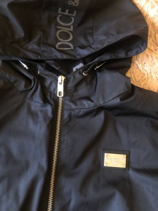 Herren Dolce Gabbana Windbreaker Schwarz 