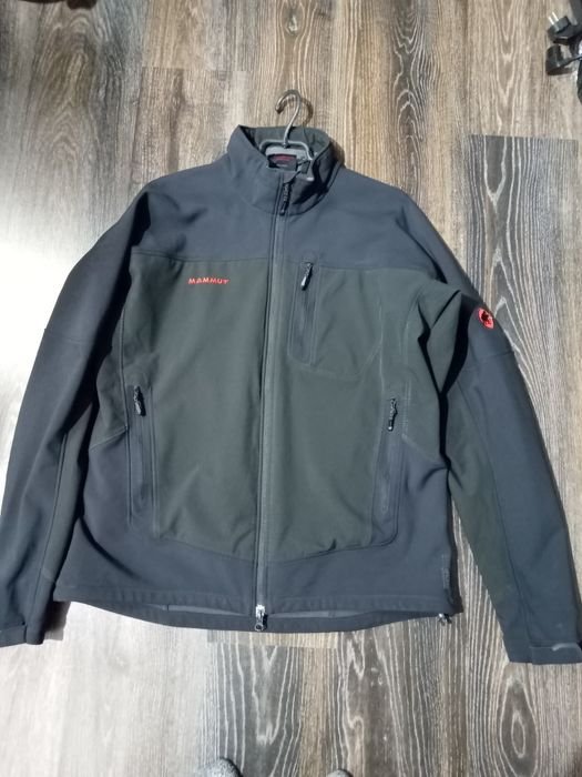 Herren Mammut Softshelljacke Schwarz 42