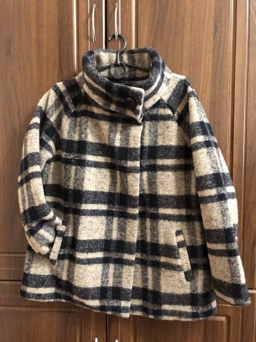 Damen PAUL COSTELLOE Mantel Beige Wolle 40