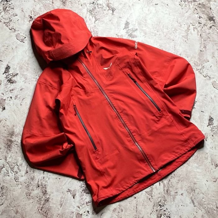 Homme Salewa Ortles GTX 3L Rouge Veste 40