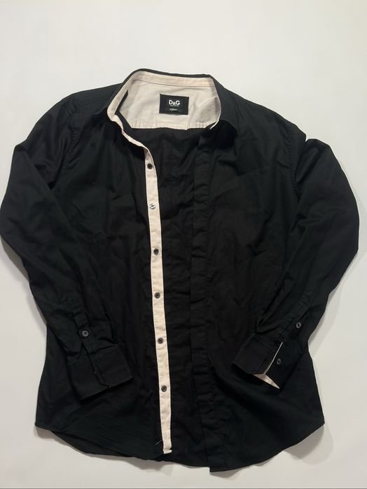 Herren Dolce and Gabana Hemd Schwarz 