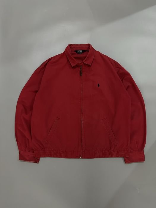 Men Ralph Lauren Bomber Red