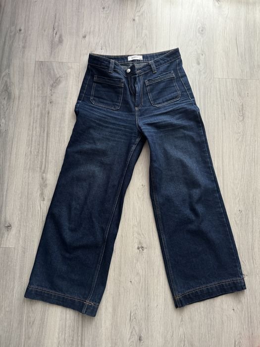 Women Jeans Straight Blue  S-M