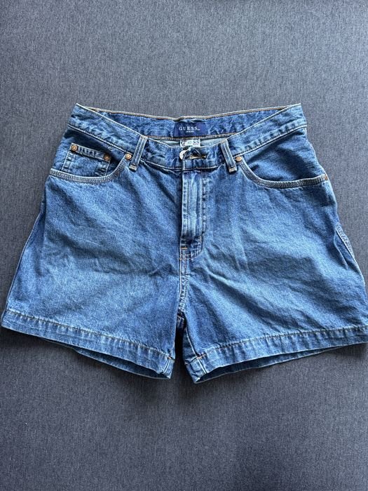 Women Guess Shorts Navy 38