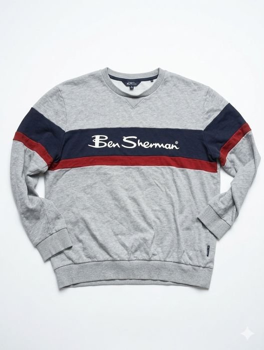 Мужской Ben Sherman Свитер Многоцветный 40