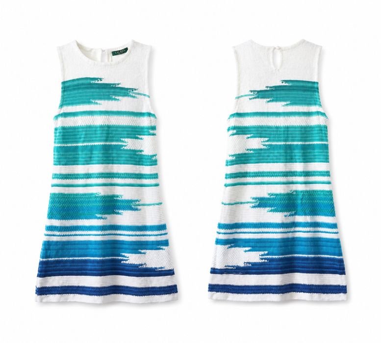 Damen Ralph Lauren Kleid Mehrfarbig 34