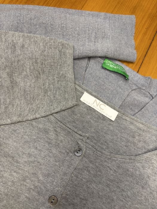 Femme Gant Pull Gris Laine 36