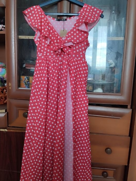 Damen Kleid Rot  M