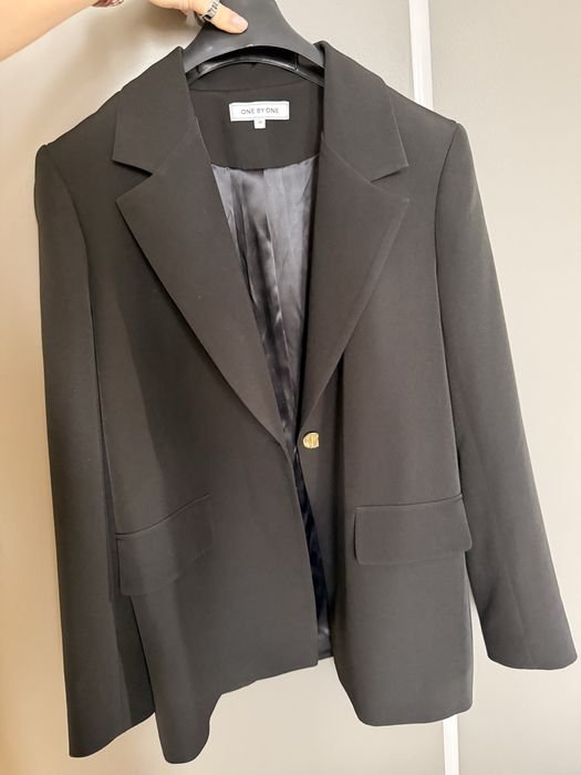 Femme One by One Blazer Noir XS-S