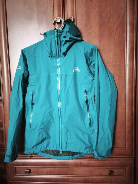 Damen Mountain Equipment Regenjacke Türkis