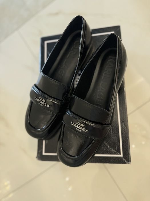 Женские Karl Lagerfeld Лоферы Чёрный 38.5