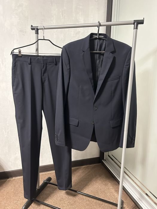 Femme Lagerfeld Costume Bleu Marine 38