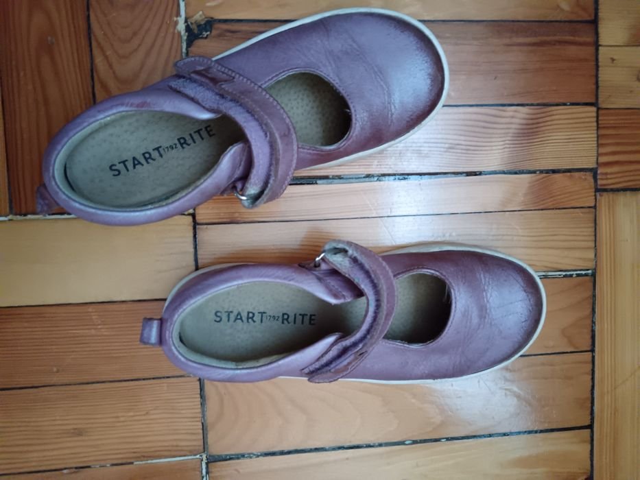 Damen Loafers Lila Leder 33