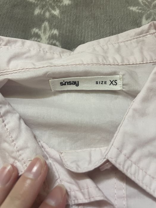 Women Sinsay Shirt Pink 32
