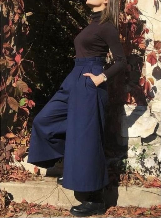 Women Great Plains Trousers Navy 34