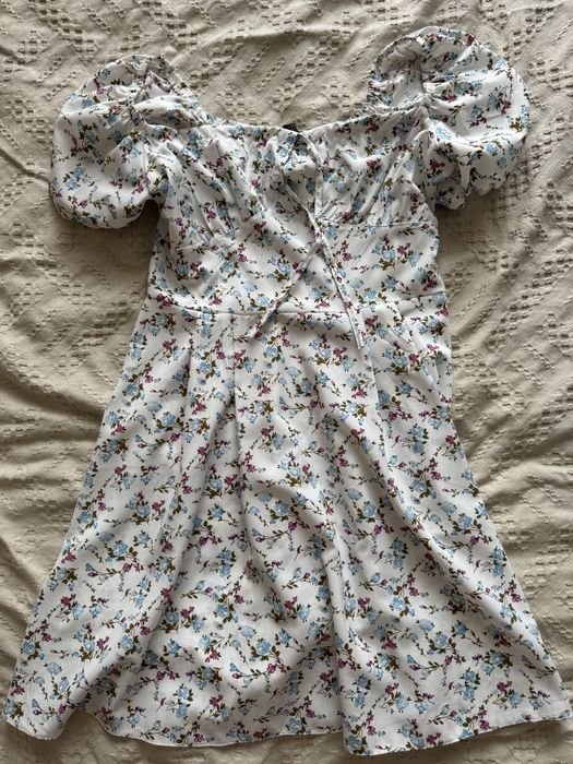 Damen Kleid Mehrfarbig 36