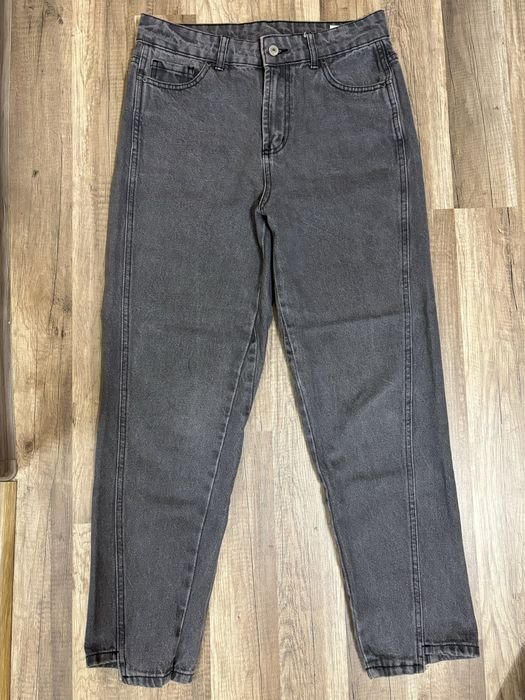 Damen Jeans Grau 38