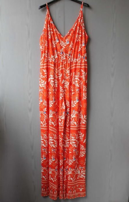 Damen Jumpsuit Mehrfarbig Strick 40