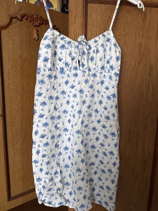 Damen Primark Kleid Weiß 