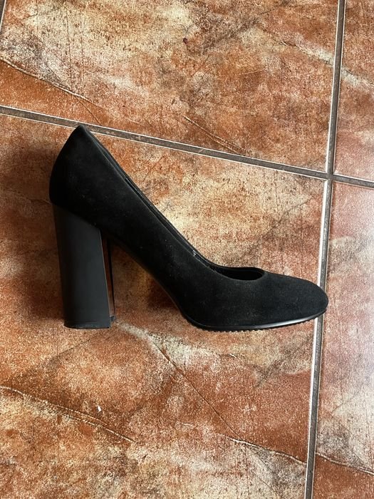 Donna Tacchi Neri Camoscio 36