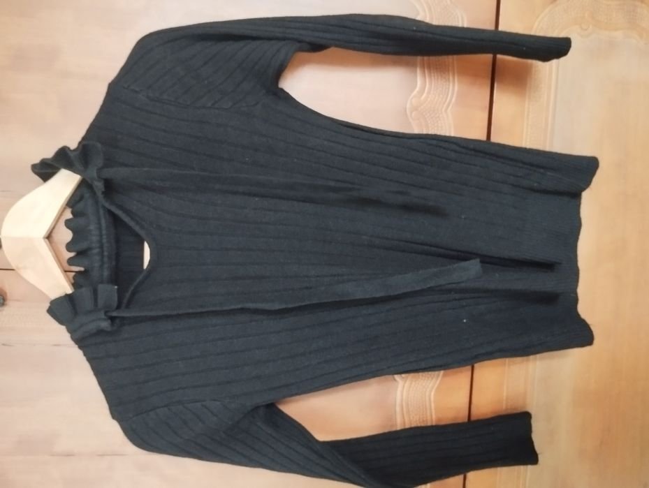 Femme Pull Noir Manches Longues 36