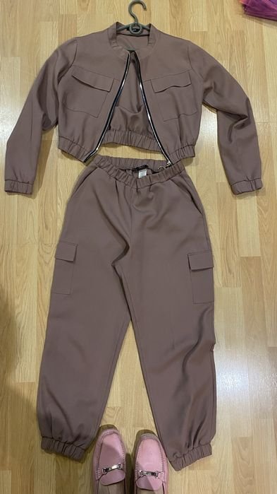 Femme Costume Marron 44-46