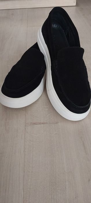 Homme Loafers Noir Suède 40
