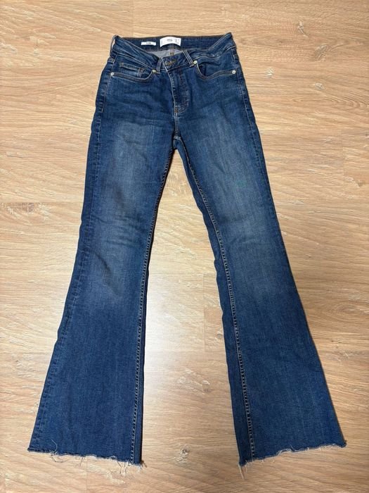 Femme Mango Jeans Bleu Marine 36