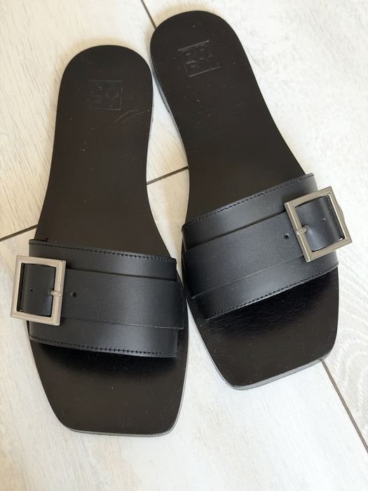 Femme Sandales Noires Cuir 37
