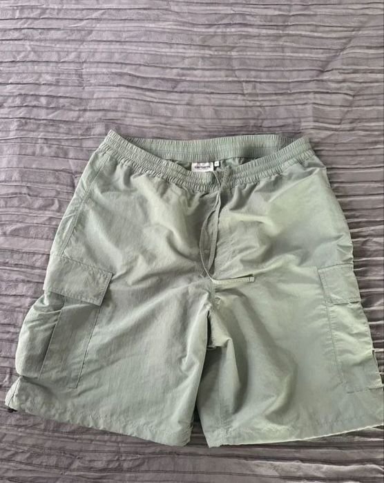 Men Carhartt Cargo Shorts Khaki 36-38