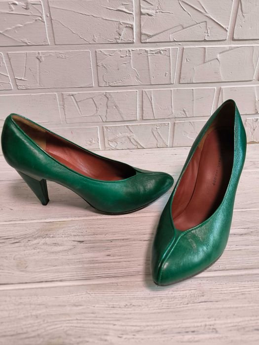 Femme Marc Jacobs Talons Vert Cuir 40