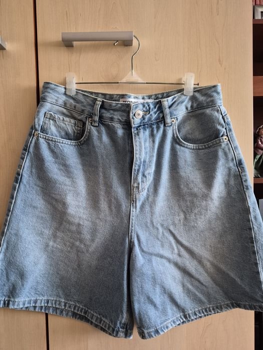 Women Denim Shorts Navy 38