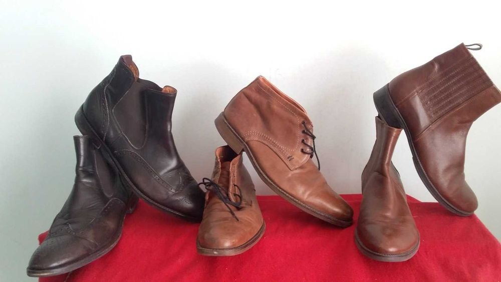 Мужские Geox Черевики Коричневый Кожа 42