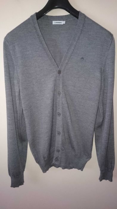 Homme J.Lindeberg Pull Gris Laine Autre