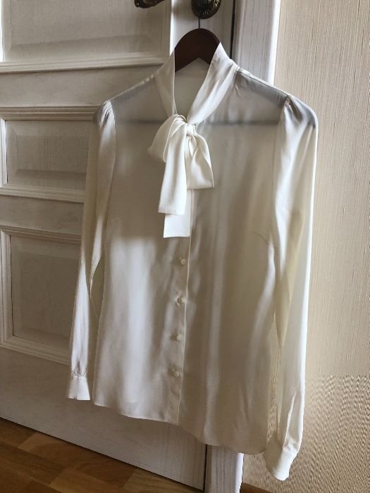 Women Dolce&Gabbana Shirt Ivory Silk 38