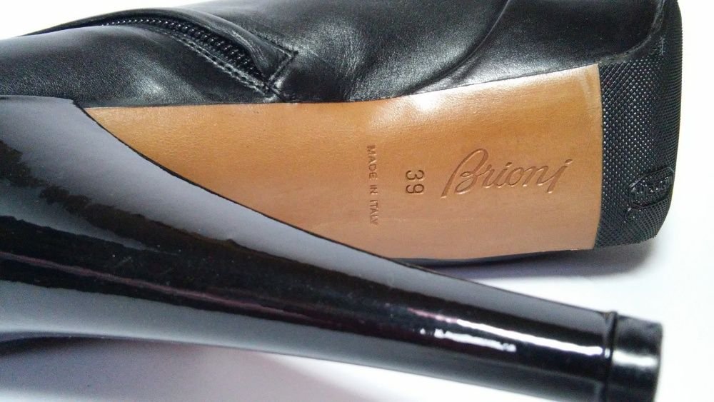 Donna Brioni Stivaletti Neri Pelle 39